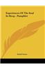 Experiences of the Soul in Sleep - Pamphlet