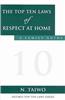 Top Ten Laws of Respect at Home
