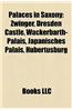 Palaces in Saxony: Zwinger, Dresden Castle, Wackerbarth-Palais, Japanisches Palais, Hubertusburg