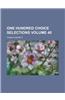 One Hundred Choice Selections Volume 40