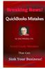 Breaking News: QuickBooks Mistakes: Avoid Costly Mistakes