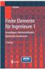 Finite Elemente Fur Ingenieure 1