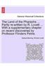 Land of the Pharaohs ... Partly Re-Written by R. Lovett ... with a Supplementary Chapter on Recent Discoveries by Professor Flinders Petrie.