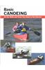 Basic Canoeing