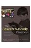 The Research-Ready Classroom: Differentiating Instruction Across Content Areas