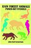 Rain Forest Animals Punch-Out Stencils