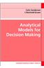 Analytical Models for Decision-Making