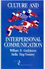 Culture and Interpersonal Communication