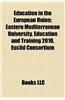 Education in the European Union: Educational Policies and Initiatives of the European Union, Bologna Process, Erasmus Mundus, Wishes