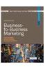 Business-to-Business Marketing: A Strategic Approach