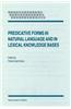 Predicative Forms in Natural Language and in Lexical Knowledge Bases