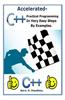 Accelerated C++: : Practical Programming in Very Easy Steps by Examples.