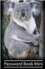 Password Book Mini: Password Book Mini / Diary / Notebook Koala Bear