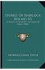 Stories of Sherlock Holmes V1: A Study in Scarlet, the Sign of Four (1904)