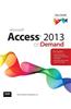 Access 2013 On Demand