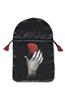 Rose in Hand Satin Tarot Bag