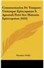 Commentarius de Tempore Utriusque Episcopatus S. Apostoli Petri Sev Historia Episcopatus (1624)
