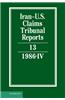 Iran-U.S. Claims Tribunal Reports: Volume 13