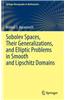 Sobolev Spaces, Their Generalizations and Elliptic Problems in Smooth and Lipschitz Domains