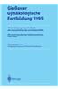 Giessener Gynakologische Fortbildung 1995: 19. Fortbildungskurs Fur Arzte Der Frauenheilkunde Und Geburtshilfe