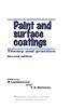 Paint and Surface Coatings: Theory and Practice
