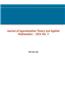 Journal of Approximation Theory and Applied Mathematics - 2014 Vol. 3