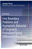 Free Boundary Problems and Asymptotic Behavior of Singularly Perturbed Partial Differential Equations