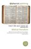 Biblical Literalism