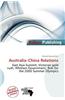 Australia-China Relations