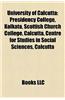 University of Calcutta: Presidency College, Kolkata