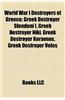 World War I Destroyers of Greece