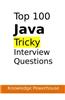 Top 100 Tricky Java Interview Questions