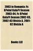 2003 in Romania: FC O Elul Gala I Season 2003-04, FC O Elul Gala I Season 2002-03, 2002-03 Divizia A, 2001-02 Divizia a