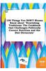 100 Things You Don't Wanna Know about Nourishing Traditions: The Cookbook That Challenges Politically Correct Nutrition and the Diet Dictocrats