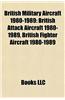 British Military Aircraft 1980-1989: British Attack Aircraft 1980-1989, British Fighter Aircraft 1980-1989