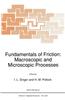 Fundamentals of Friction: Macroscopic and Microscopic Processes