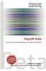 Payroll Vote