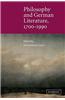 Philosophy and German Literature, 1700 1990