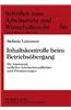 Inhaltskontrolle Beim Betriebsuebergang: Die Anpassung Tariflicher Arbeitnehmerpflichten Nach Privatisierungen