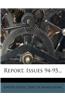 Report, Issues 94-95...