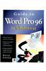 Guide to WordPro 96 for Windows 95