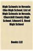 High Schools in Nevada: High School Sports in Nevada, High Schools in Clark County, Nevada, High Schools in Las Vegas, Nevada