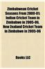 Zimbabwean Cricket Seasons from 2000-01: Indian Cricket Team in Zimbabwe in 2005-06, New Zealand Cricket Team in Zimbabwe in 2005-06