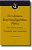 Barhebraeus, Butyrum Sapientiae, Physics: Introduction, Edition, Translation, and Commentary