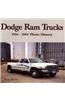 Dodge RAM Trucks: 1994-2001 Photo History