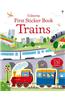 First Sticker Book Trains [With Stickers]