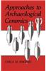Approaches to Archaeological Ceramics
