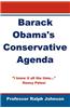 Barack Obama's Conservative Agenda