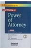 Law Relating to Power of Attorney