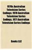 1970s Australian Television Series Endings: 1970 Australian Television Series Endings, 1971 Australian Television Series Endings